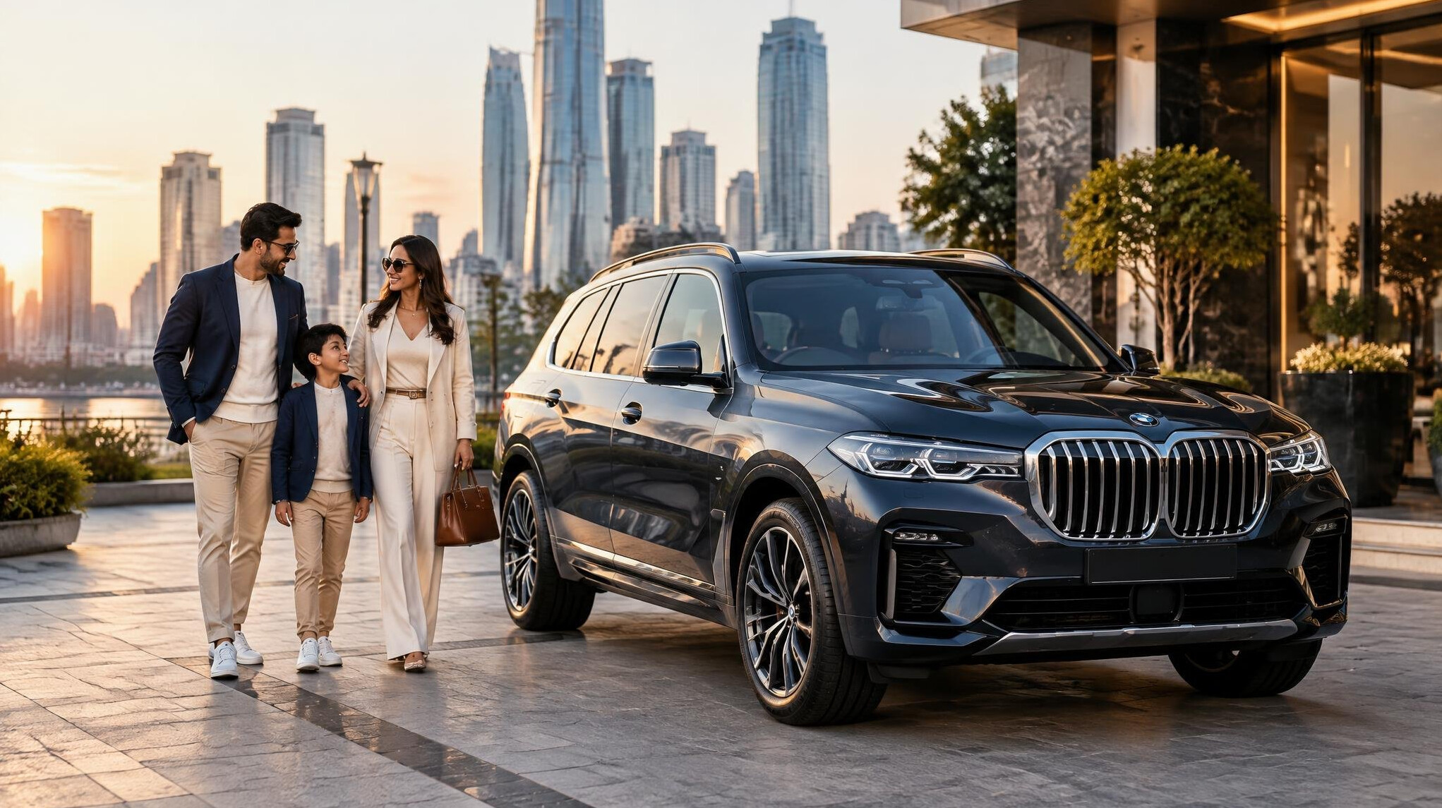 luxury suv exterior