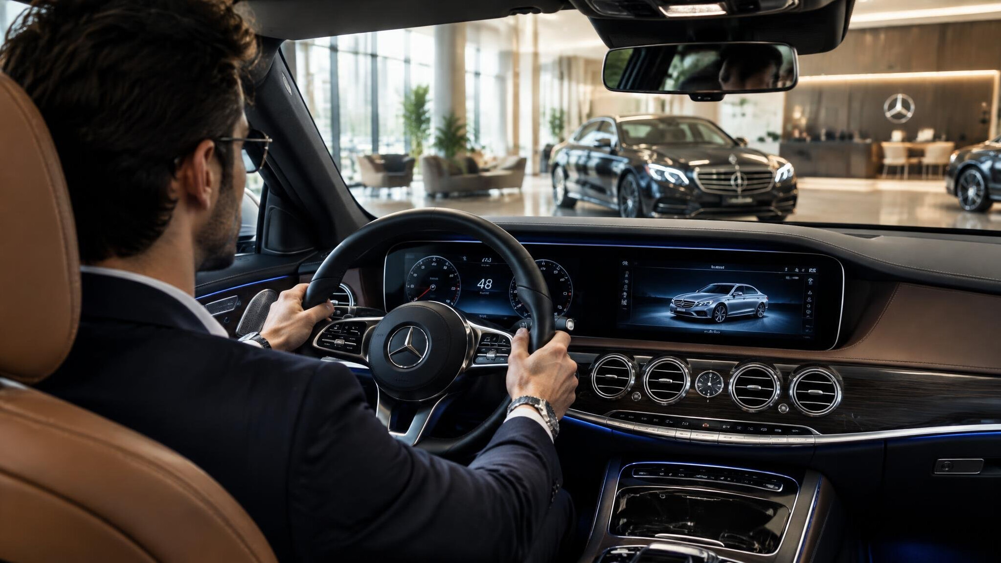 premium car interior